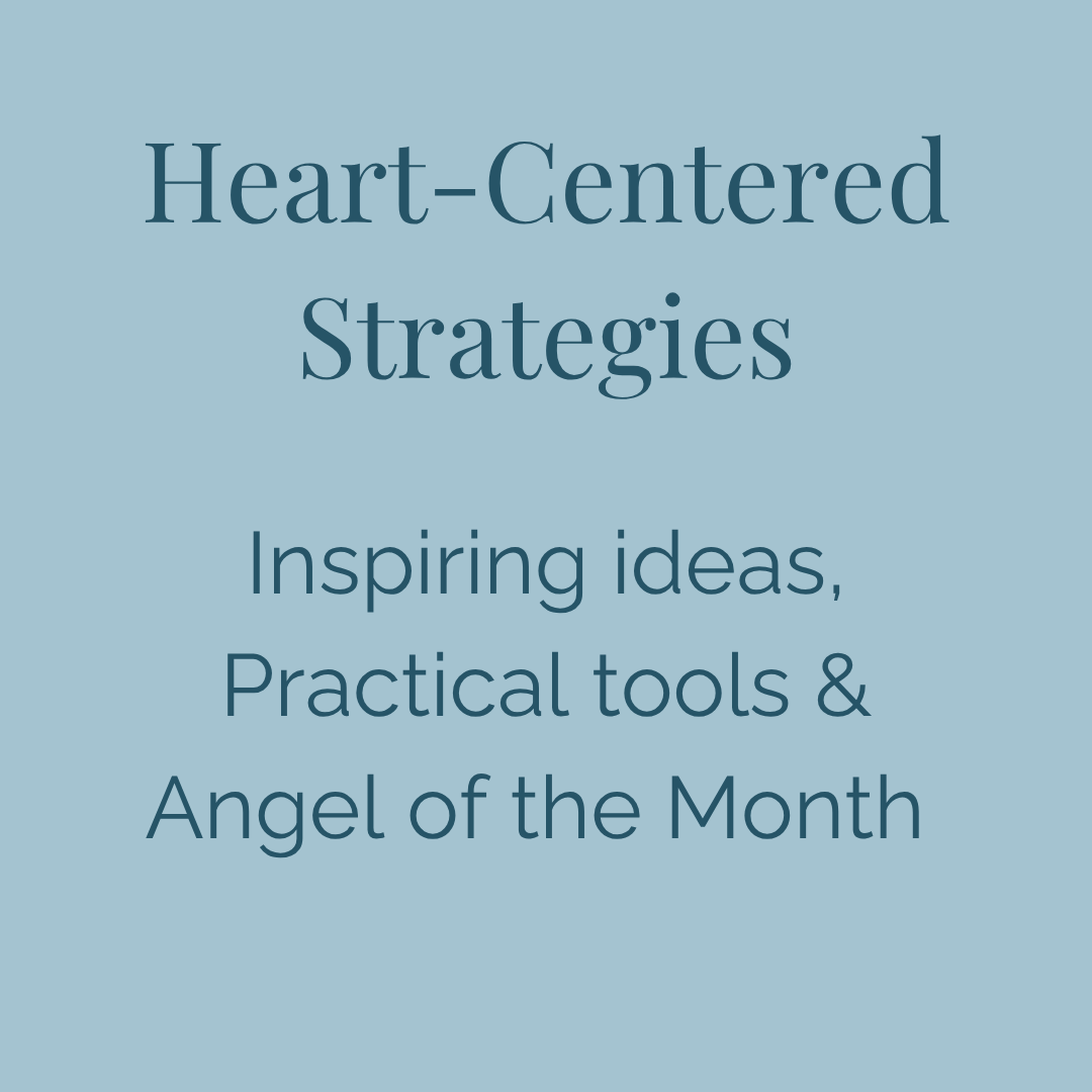 Subscribe for free heart-centered insights, practical tools, and an angel card each month